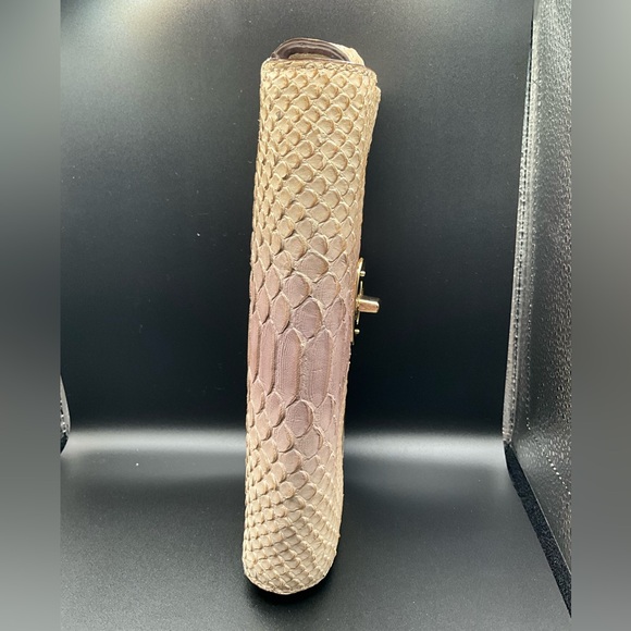 Coach Madison Limited Edition Python Embossed Shoulder Bag. - Picture 11 of 16